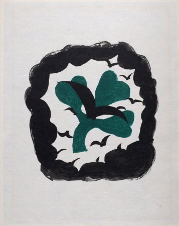 リトグラフ Braque - Le Trèfle, 1963