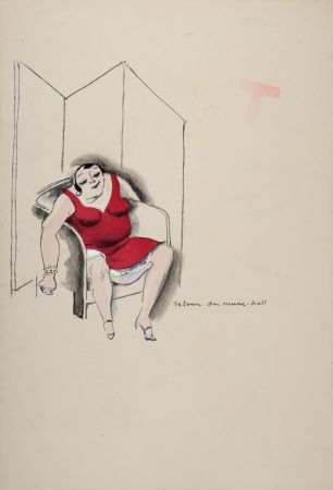 リトグラフ Colin - Le Tumulte Noir, C. 1927