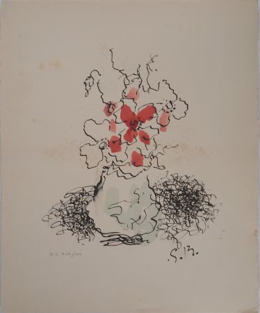 リトグラフ Braque - Le Vase
