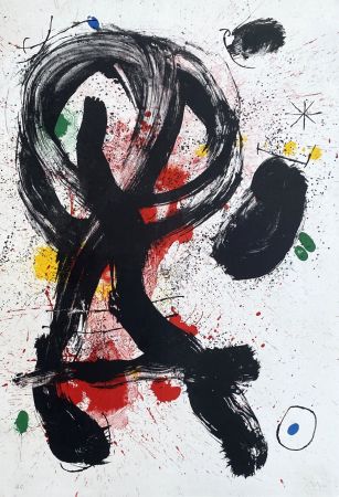 リトグラフ Miró - Le Vendangeur