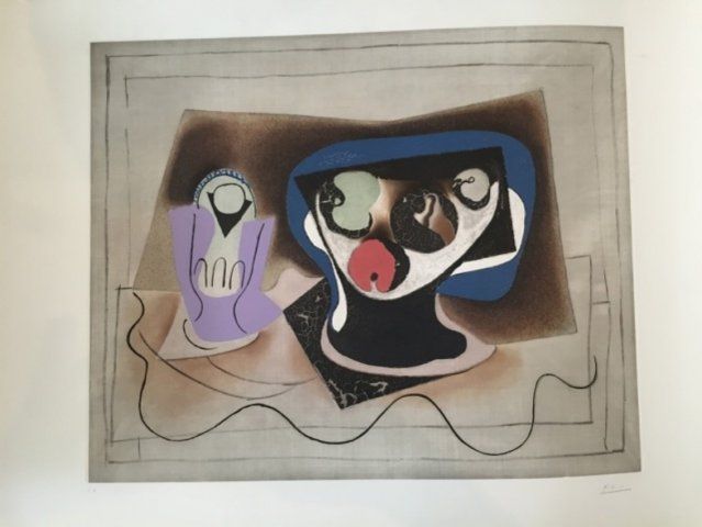 エッチング Picasso - Le Verre d' Absinthe