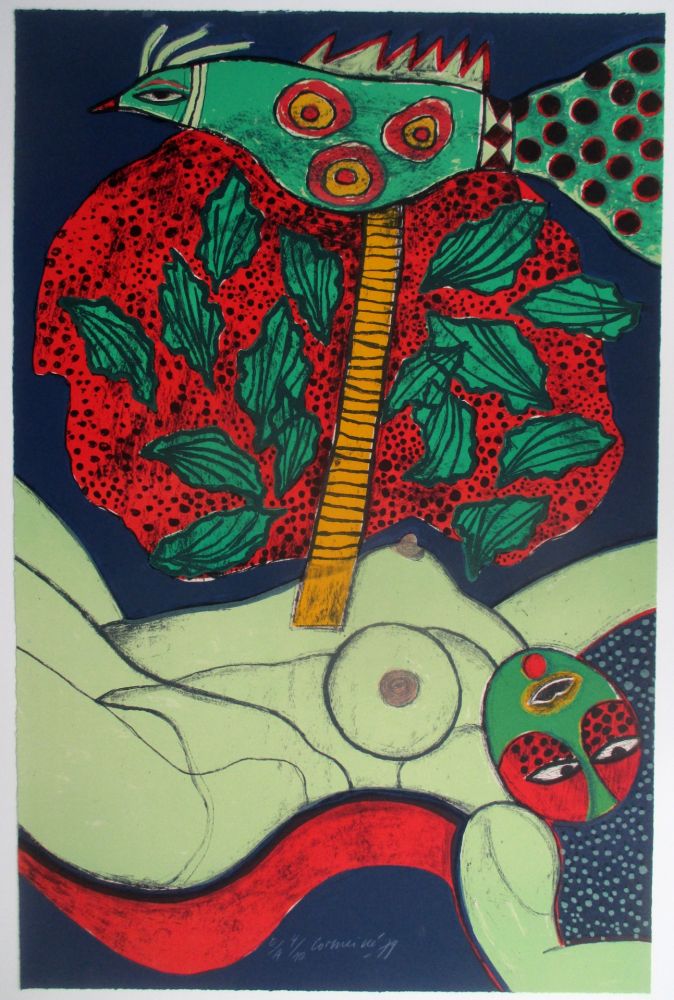 リトグラフ Corneille - Le Vertige d 'Oeil