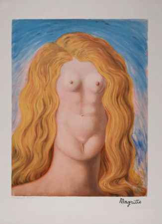 リトグラフ Magritte - Le Viol, c. 1979
