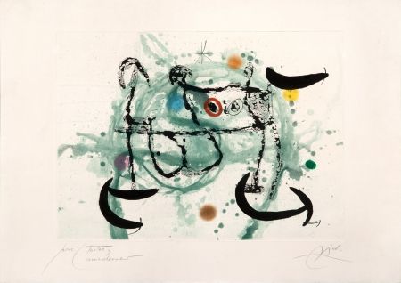 エッチングと　アクチアント Miró - L´ecartelée