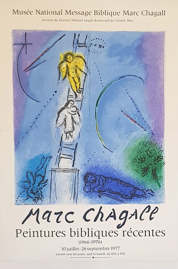リトグラフ Chagall - L'Echele de Jacob
