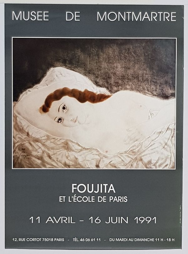 オフセット Foujita - L'Ecole de Paris  Musée  de Montmartre