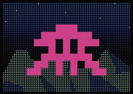 シルクスクリーン Invader - LED