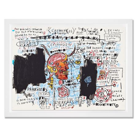 シルクスクリーン Basquiat - Leeches