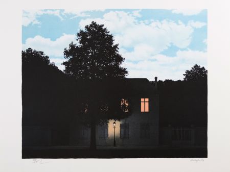 リトグラフ Magritte - L’Empire des Lumières (The Empire of Light)