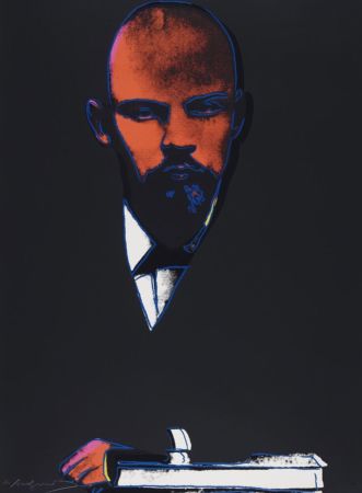 シルクスクリーン Warhol - Lenin