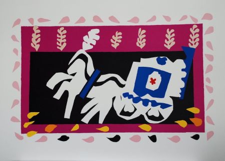 Collograph Matisse - L'Enterrement de Pierrot (Pierrot's Funeral)