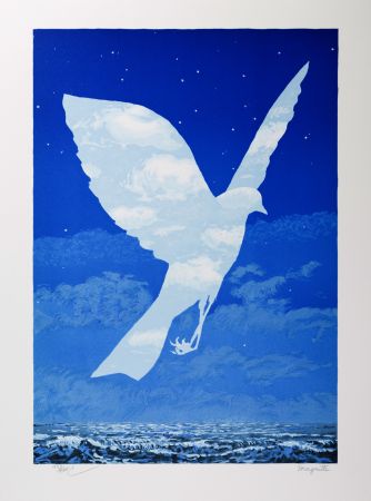 リトグラフ Magritte - L’Entrée en scène (The Emergence)