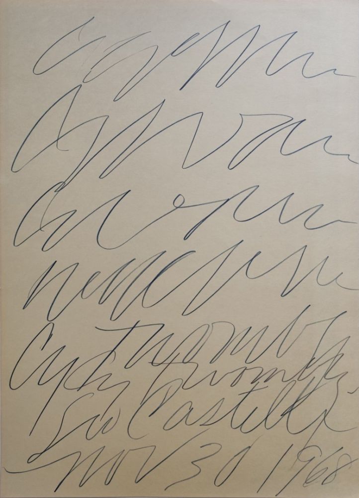 リトグラフ Twombly - 