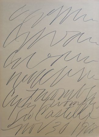 リトグラフ Twombly - 