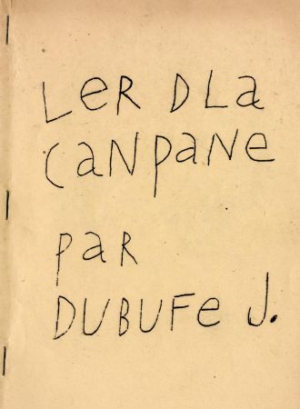 リノリウム彫版 Dubuffet - Ler dla campane