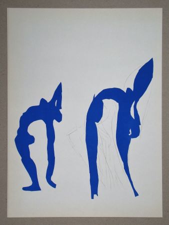 リトグラフ Matisse (After) - Les acrobates, 1952