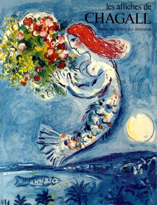 挿絵入り本 Chagall - Les Affiches de Chagall