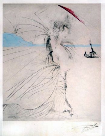 彫版 Dali - Les aigrettes (The Egrets)