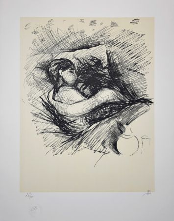 リトグラフ Munch - Les Amoureux / Lovers - 1890