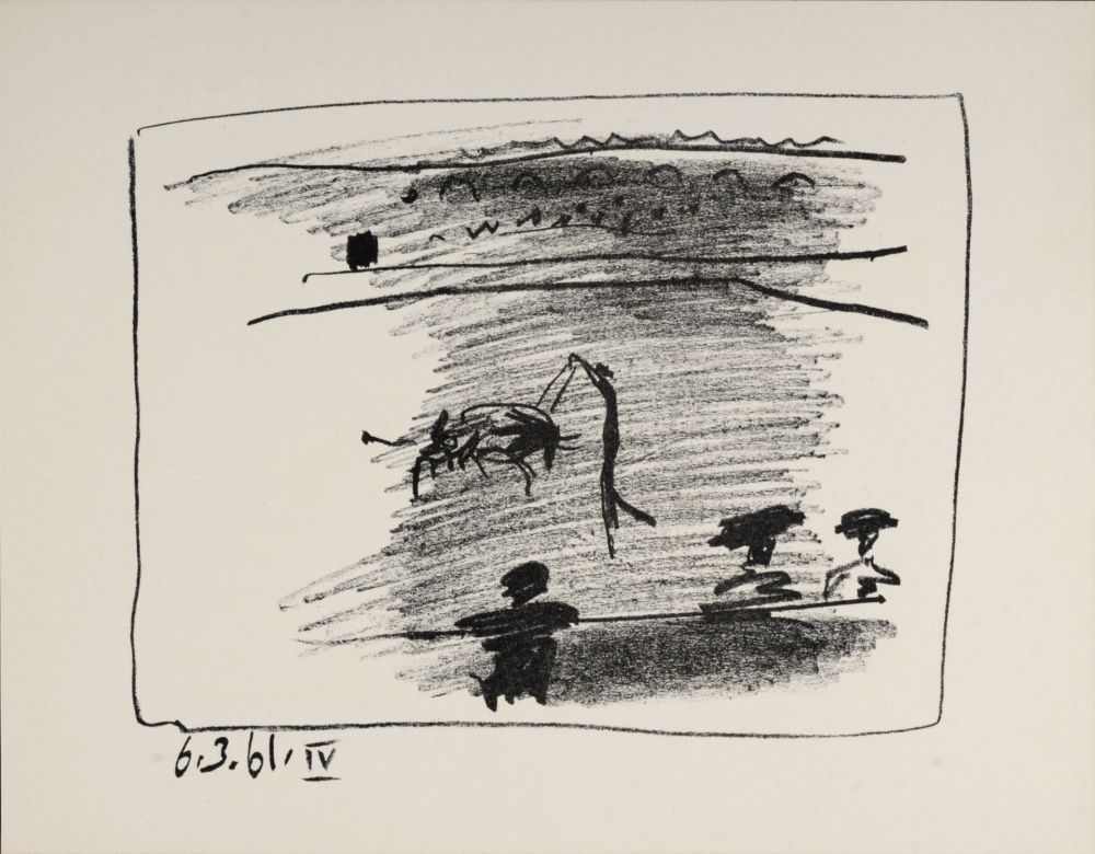 リトグラフ Picasso - Les Banderilles, 1961