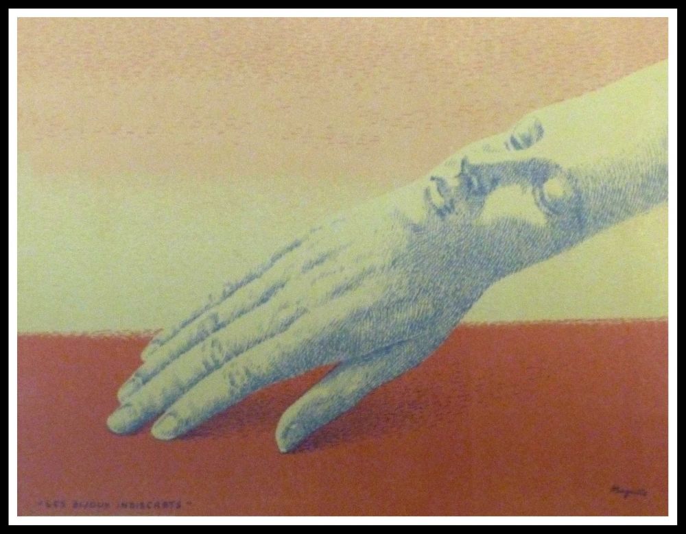 リトグラフ Magritte - LES BIJOUX INDISCRETS