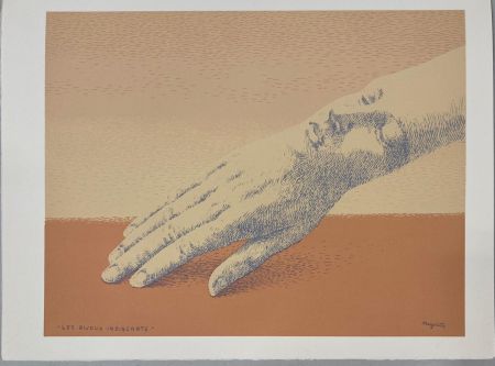 リトグラフ Magritte - Les bijoux indiscrets