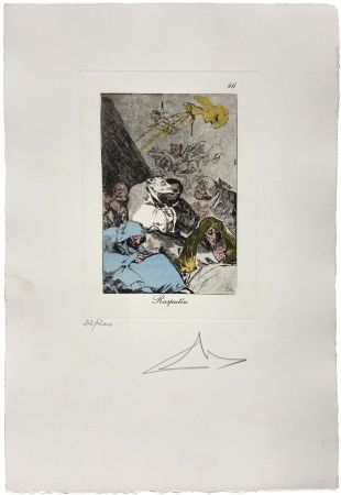彫版 Dali - Les Caprices de Goya de Dalí