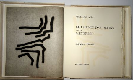 挿絵入り本 Chillida - Les chemin des Devins / Menerbés