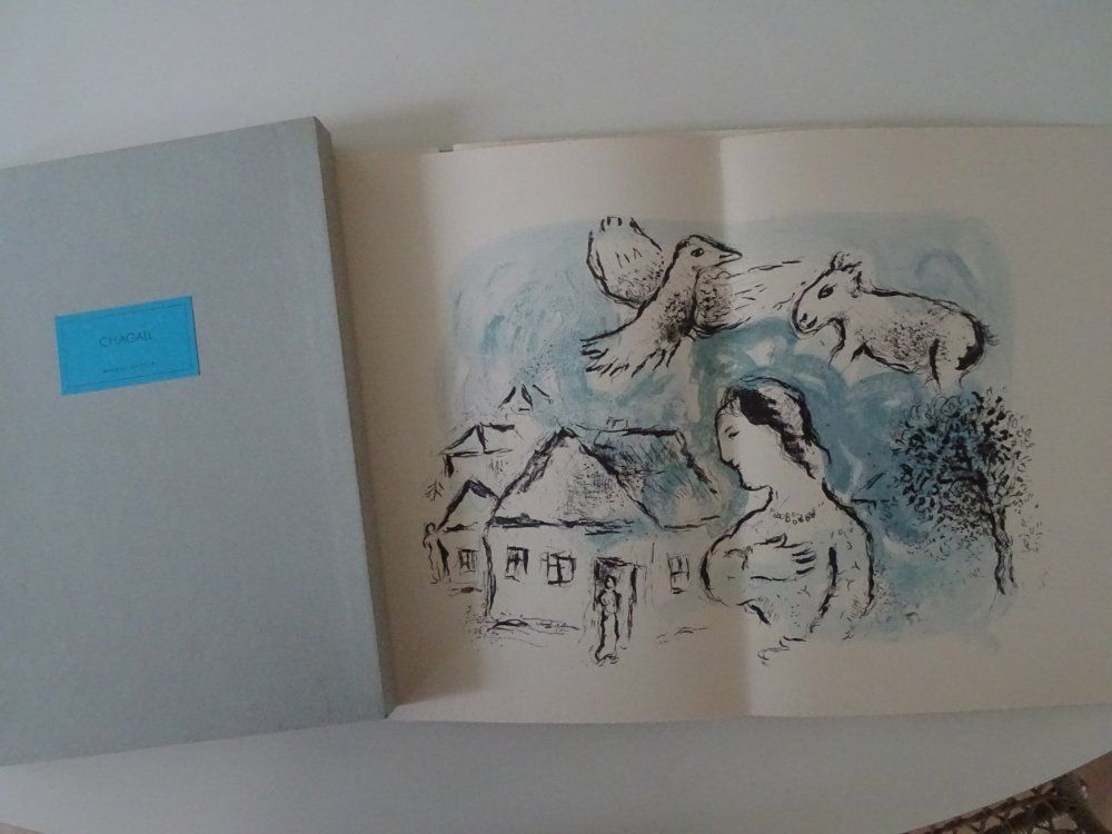 リトグラフ Chagall - Les Chemins d'Amitie