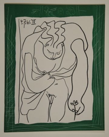 挿絵入り本 Picasso - Les déjeuners