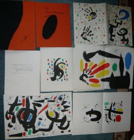 挿絵入り本 Miró - Les essences de la terre