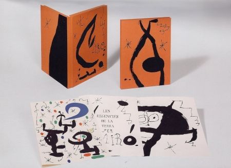 挿絵入り本 Miró - Les essences de la terre