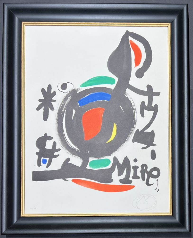 リトグラフ Miró - Les essències de la terra