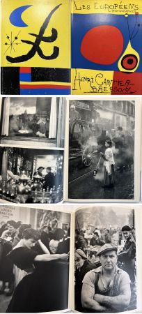 挿絵入り本 Cartier Bresson - LES EUROPÉENS. Photographies (Éditions Verve, 1955)