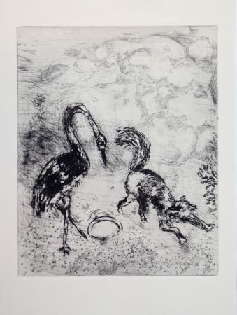 彫版 Chagall - Les fables de La Fontaine