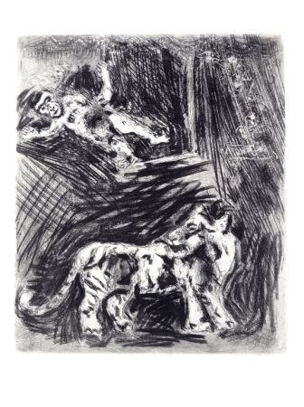 エッチング Chagall - Les fables de La Fontaine