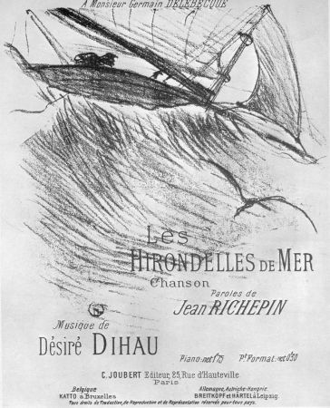 リトグラフ Toulouse-Lautrec - Les Hirondelles de Mer