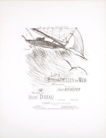 リトグラフ Toulouse-Lautrec - Les Hirondelles de mer, 1895