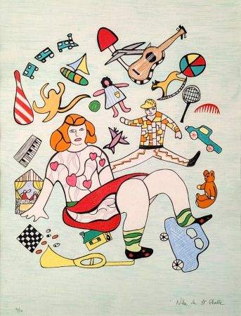 リトグラフ De Saint Phalle - Les Jouets 