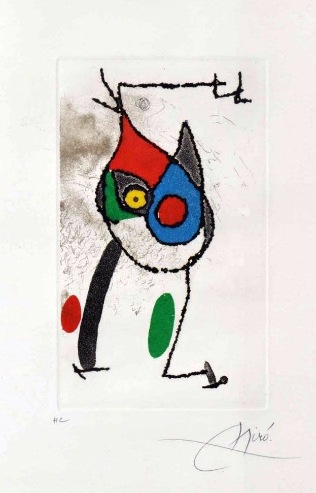 彫版 Miró - Les Magies
