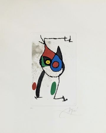 エッチングと　アクチアント Miró - Les Magies 