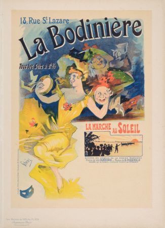 リトグラフ Cheret - Les Maitres de l'Affiche : La Bodinière, c. 1900