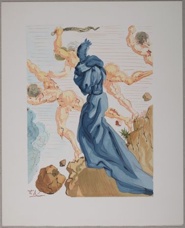 リトグラフ Dali - Les Margelles du Phlégéton