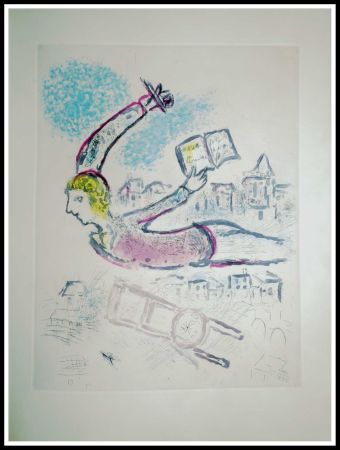 エッチング Chagall - LES MAUVAIS SUJETS - Planche 2