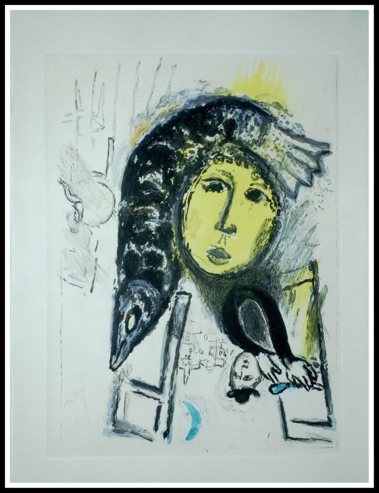 エッチング Chagall - LES MAUVAIS SUJETS - Planche 3