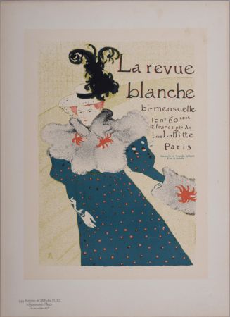 リトグラフ Toulouse-Lautrec - Les Maîtres de l'Affiche : La revue blanche, 1897