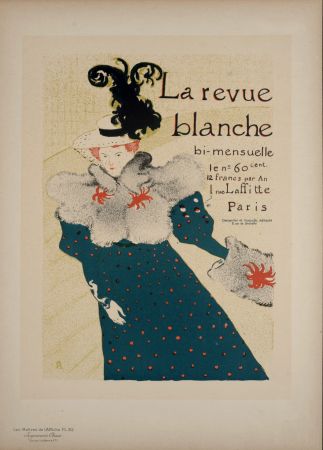 リトグラフ Toulouse-Lautrec - Les Maîtres de l'Affiche : La Revue Blanche, 1897