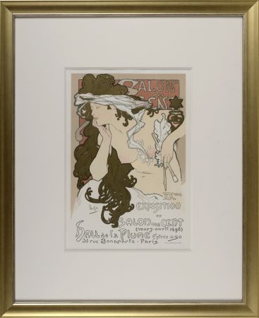 リトグラフ Mucha - Les Maîtres de l'Affiche : Salon des Cent, 1897
