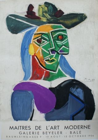 リトグラフ Picasso - Les Maîtres de l'Art Moderne