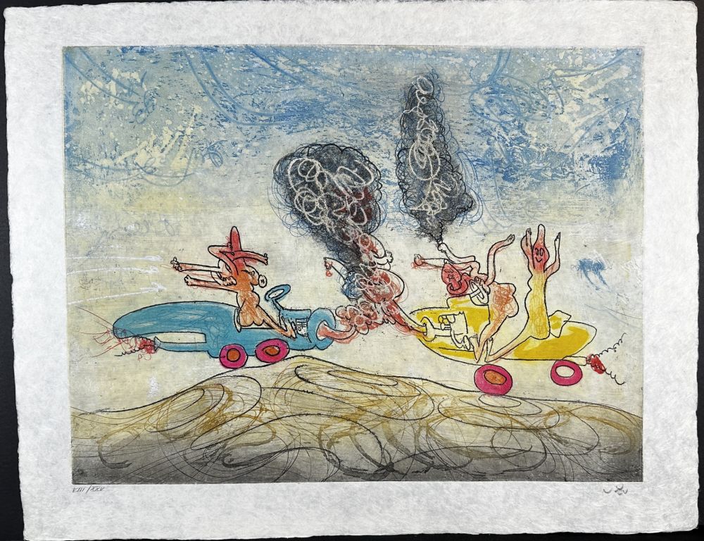 彫版 Matta - Les Oh! Tomobiles Plate 5